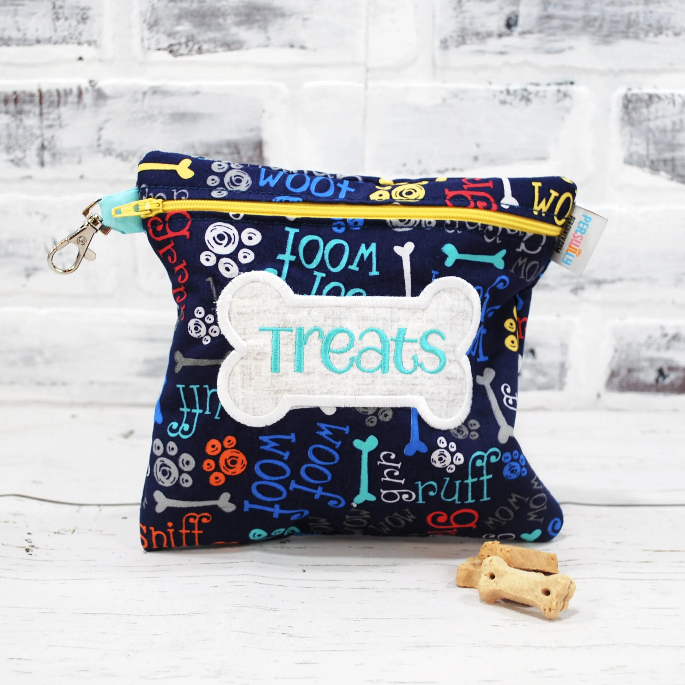 Colorful Treats Personalized Reusable Food Bag