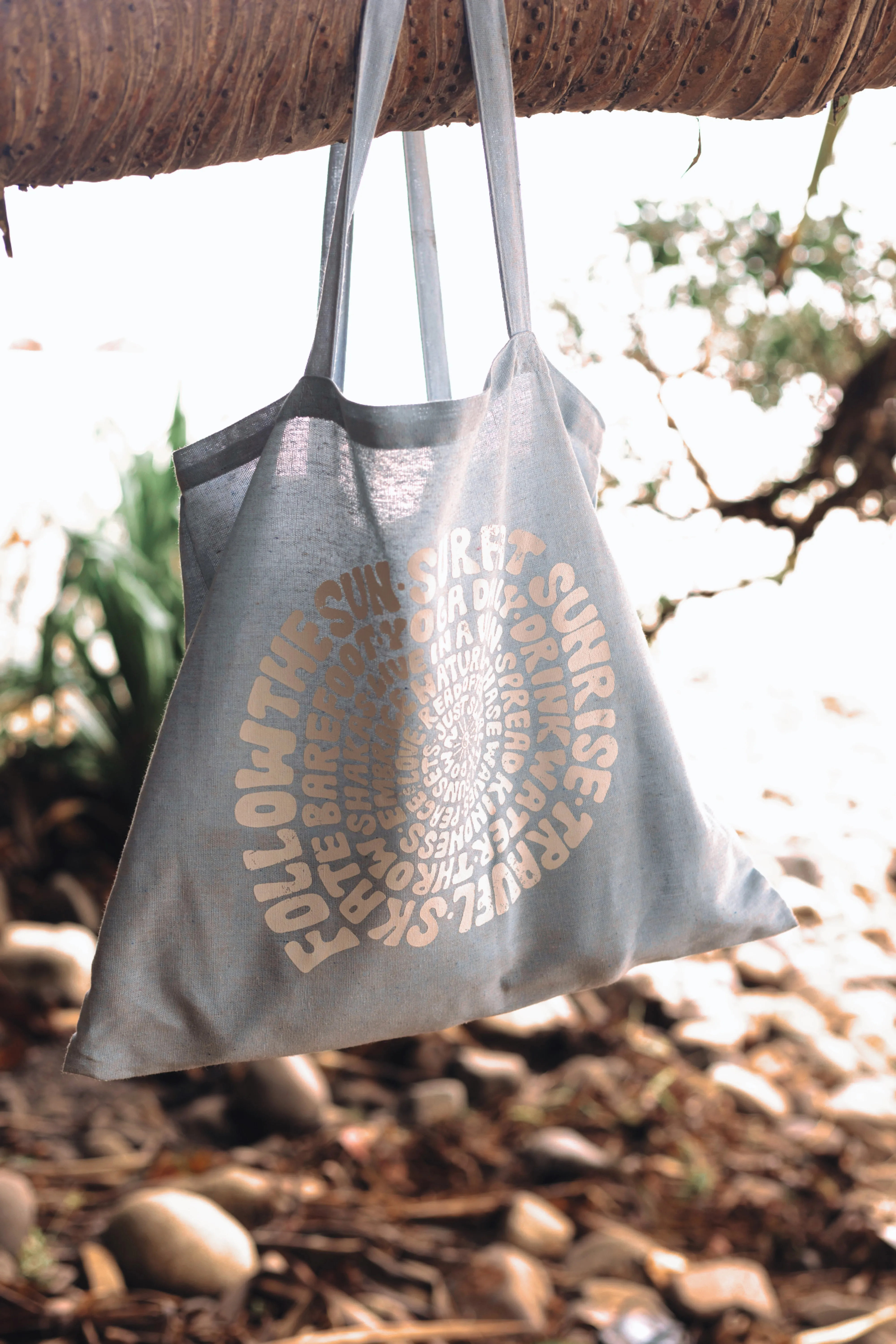 Daily dose vision linen carry bag