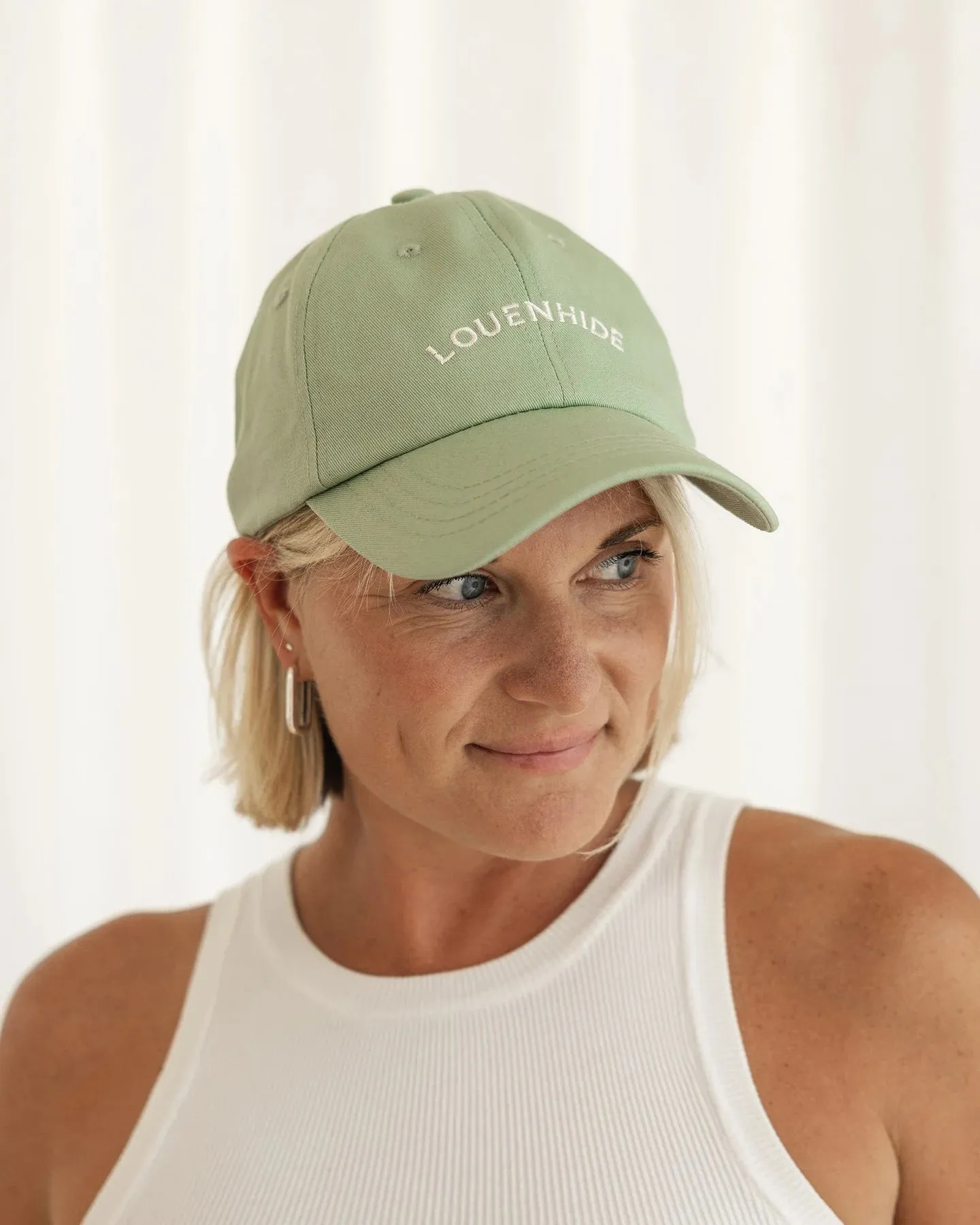 Demi Canvas Cap Sage Green