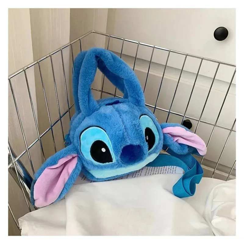 Disney New Cartoon Stitch Plush Children's School Bag