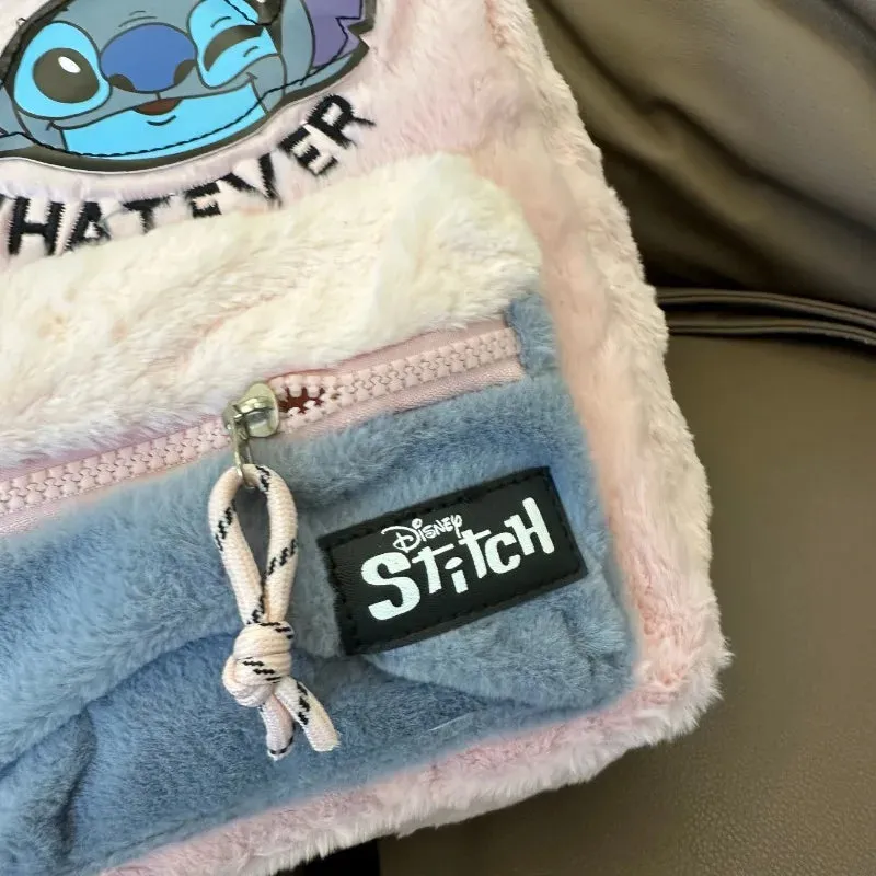 Disney New Cartoon Stitch Plush Children's School Bag