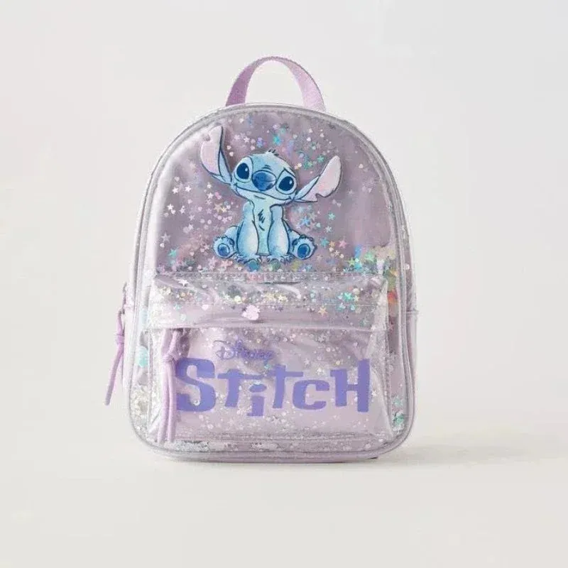 Disney New Cartoon Stitch Plush Children's School Bag