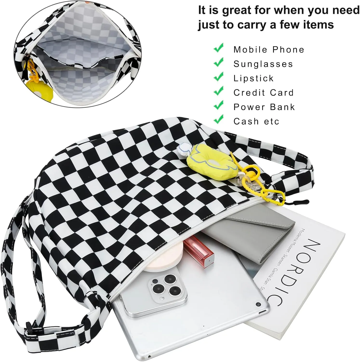 DOB SECHS Crossbody Purse Small Messenger Bags for Women Shoulder Bag…