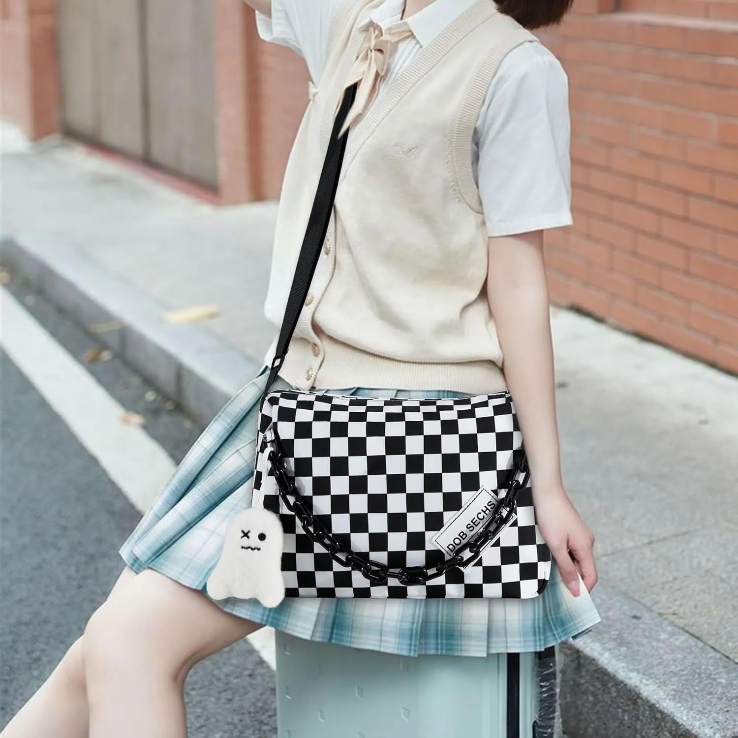 DOB SECHS Crossbody Purse Small Messenger Bags for Women Shoulder Bag…