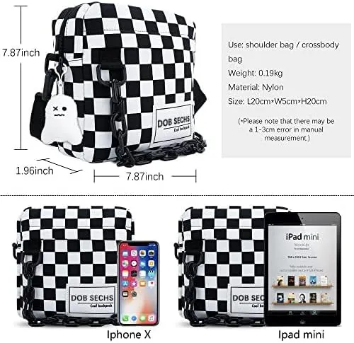 DOB SECHS Crossbody Purse Small Messenger Bags for Women Shoulder Bag…