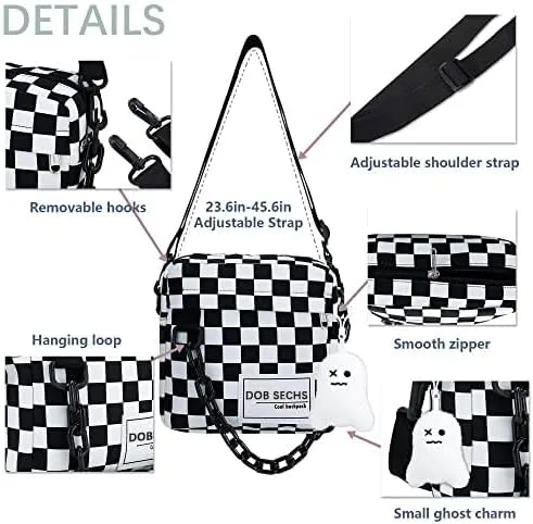 DOB SECHS Crossbody Purse Small Messenger Bags for Women Shoulder Bag…