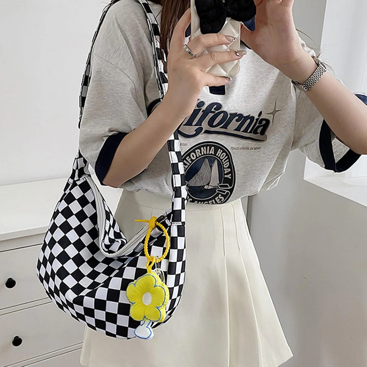 DOB SECHS Crossbody Purse Small Messenger Bags for Women Shoulder Bag…
