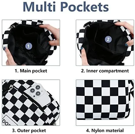 DOB SECHS Crossbody Purse Small Messenger Bags for Women Shoulder Bag…