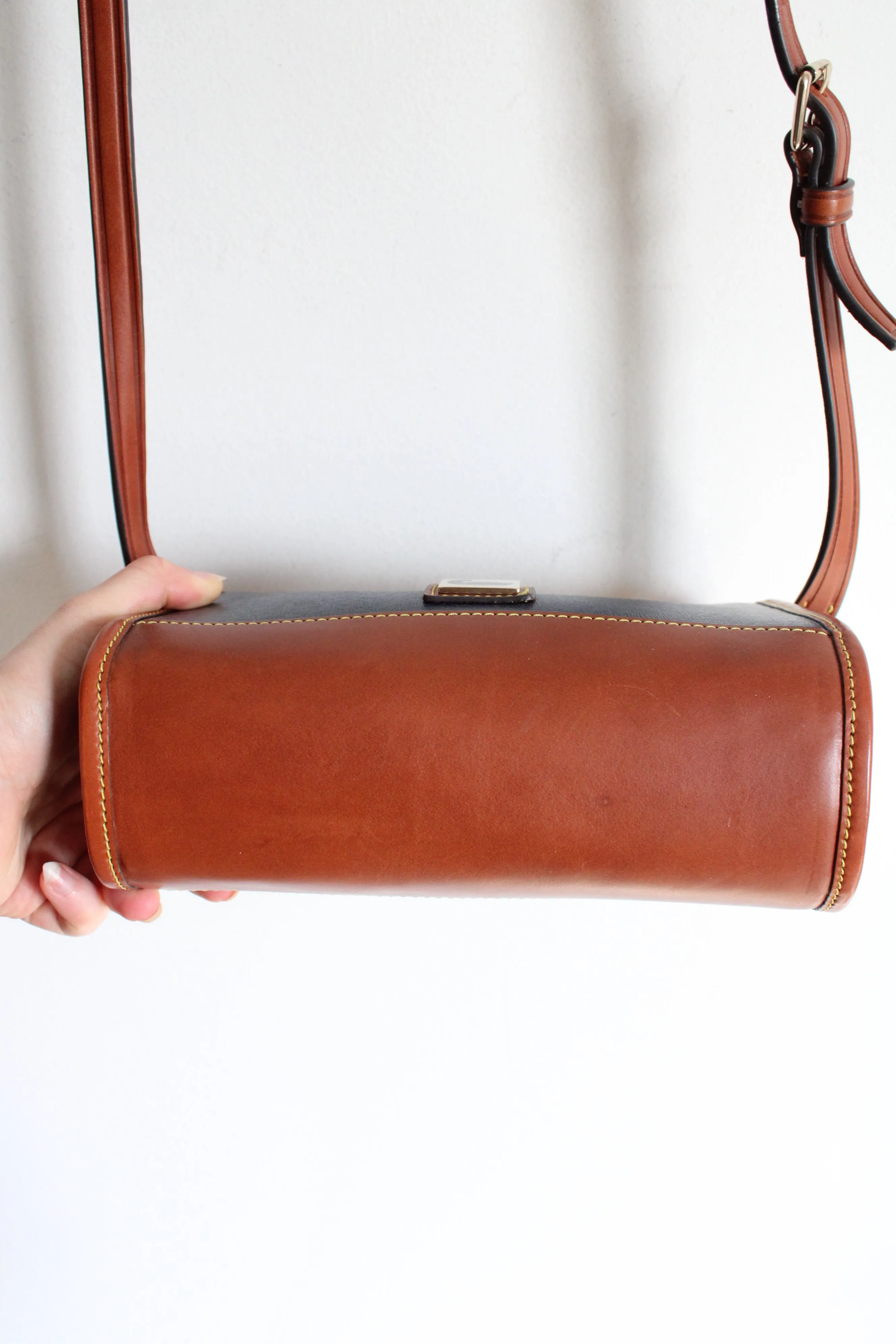 Dooney & Bourke Saffiano Zip Crossbody Blue Purse