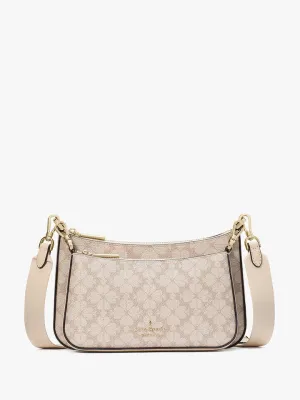Duet Spade Flower Pvc Crossbody