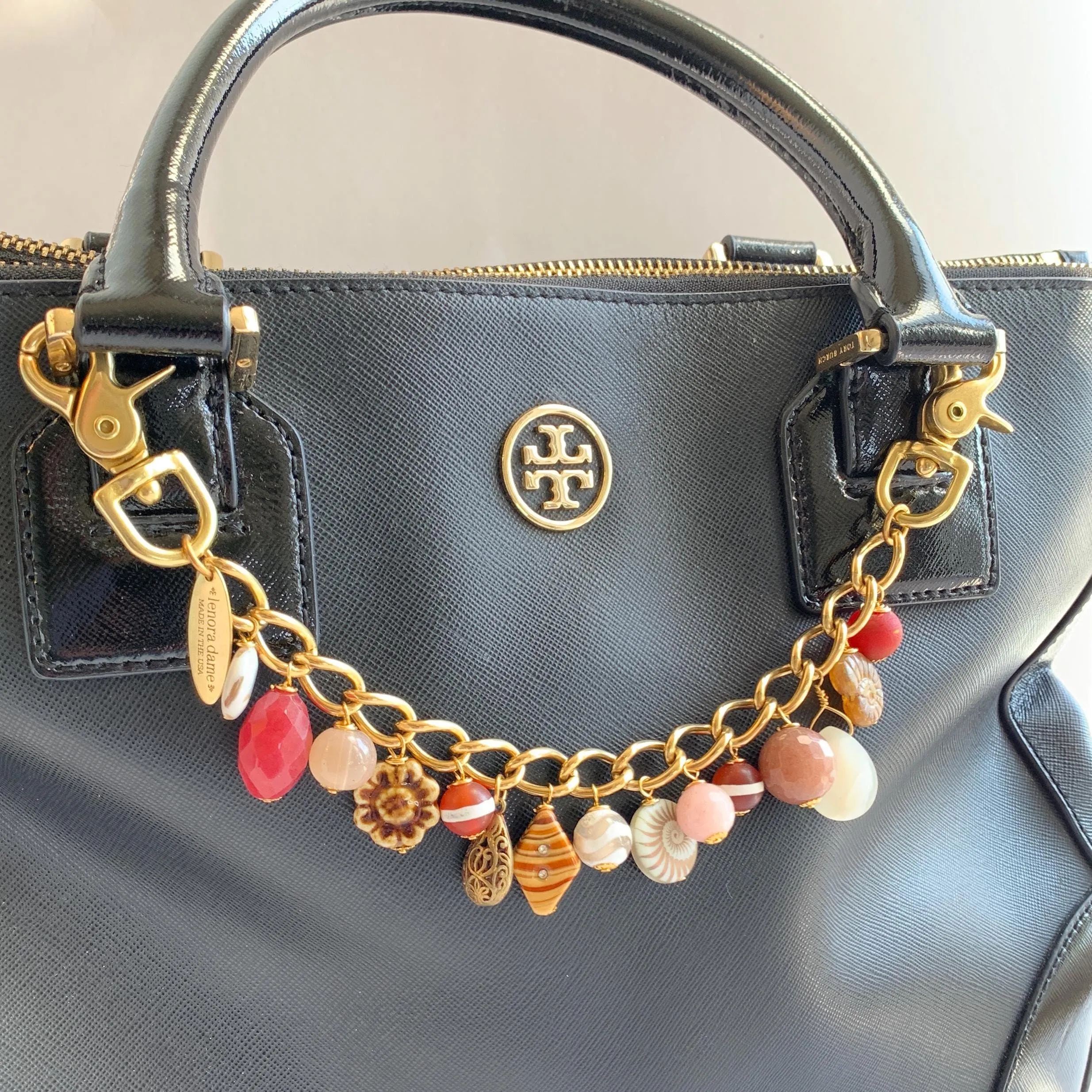 Earthen Chain Bag Charm
