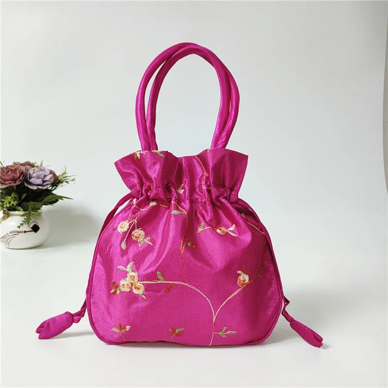 Elegant Women's Clutch Ethnic Style Embroidered Handbags