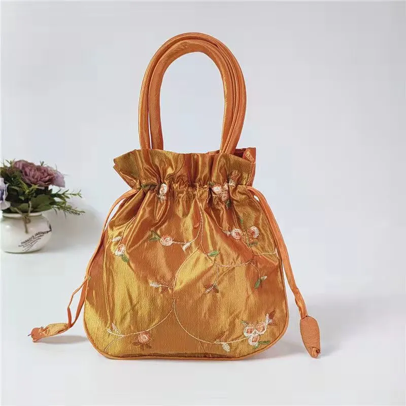 Elegant Women's Clutch Ethnic Style Embroidered Handbags