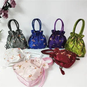 Elegant Women's Clutch Ethnic Style Embroidered Handbags