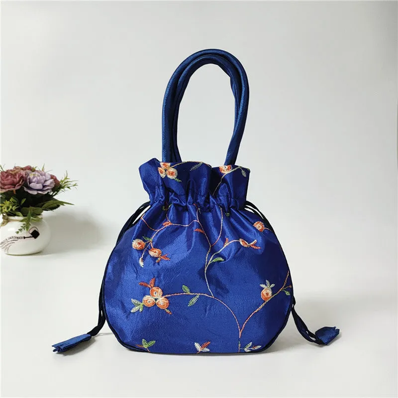 Elegant Women's Clutch Ethnic Style Embroidered Handbags