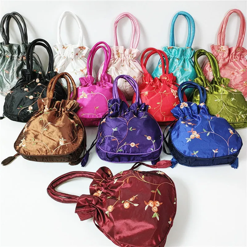 Elegant Women's Clutch Ethnic Style Embroidered Handbags