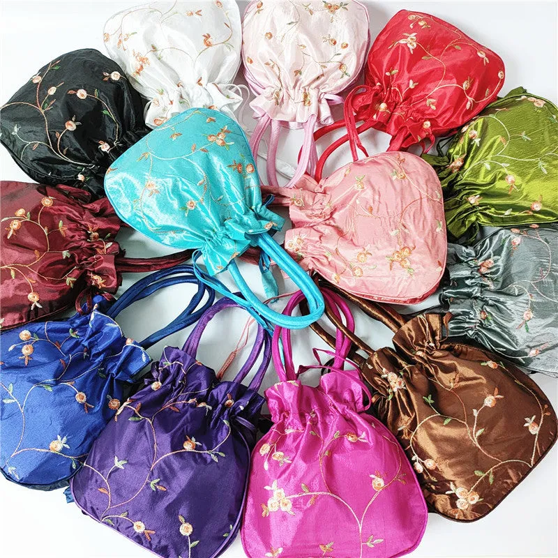 Elegant Women's Clutch Ethnic Style Embroidered Handbags