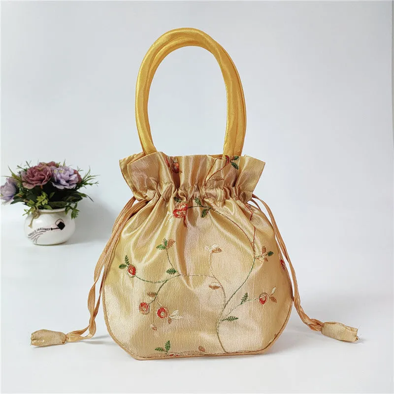 Elegant Women's Clutch Ethnic Style Embroidered Handbags