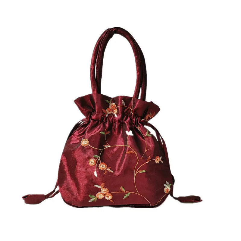 Elegant Women's Clutch Ethnic Style Embroidered Handbags