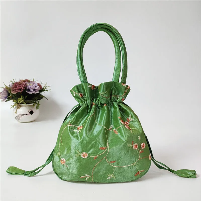 Elegant Women's Clutch Ethnic Style Embroidered Handbags