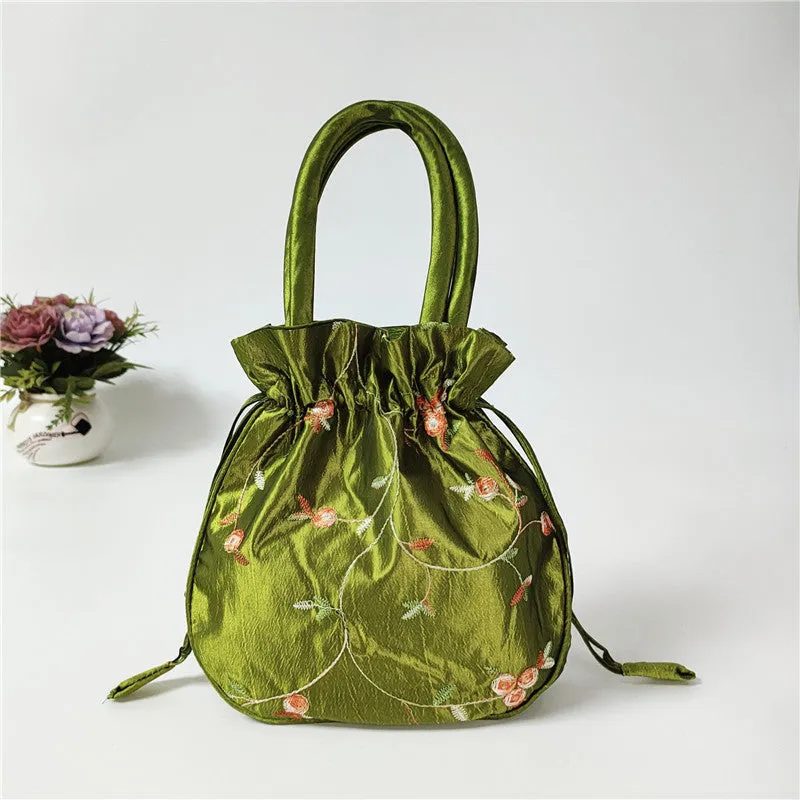 Elegant Women's Clutch Ethnic Style Embroidered Handbags
