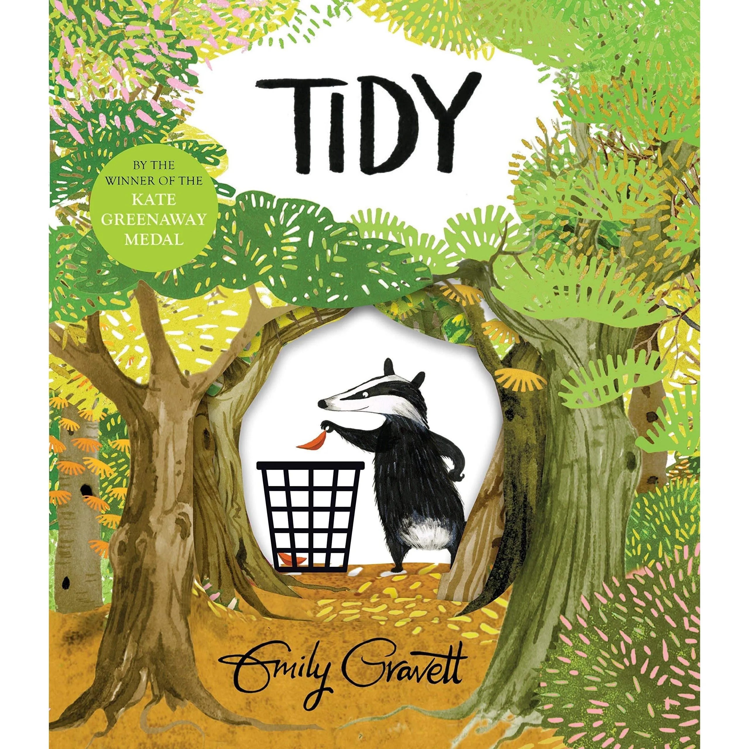 Emily Gravett Collection 5 Books Set (Meerkat Mail, Tidy, Again, Cyril and Pat, Bear and Hare Mine [Board book])