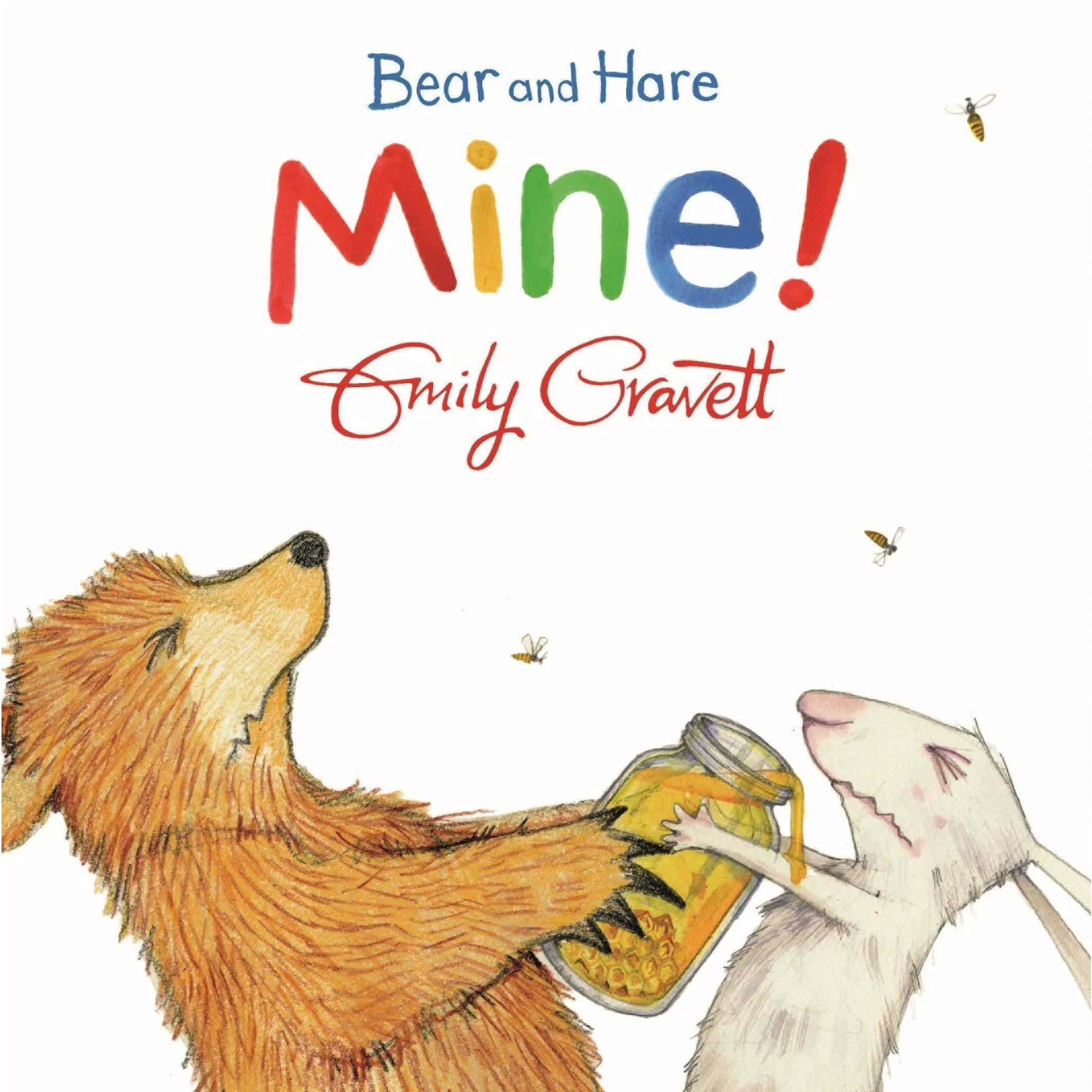 Emily Gravett Collection 5 Books Set (Meerkat Mail, Tidy, Again, Cyril and Pat, Bear and Hare Mine [Board book])