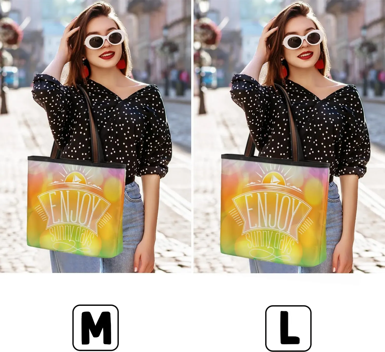 Enjoy Sunny Days Tote Bag for Women Womens Handbags Tote Bags for Travel Beach Gym