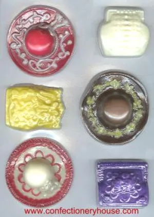 Fashion Purses And Hats Chocolate Mold