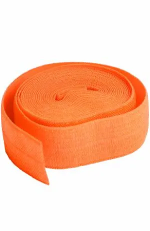 Fold-Over Elastic 3/4in x 2yd Pumpkin SUP211-2-PMP