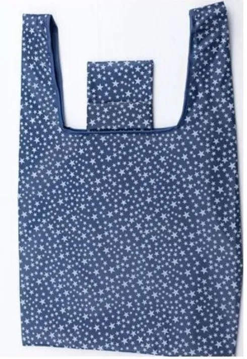 Foldable Reusable Recyclable Washable Heavy Duty Grocery Tote Bag