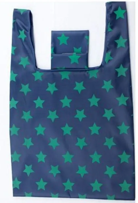 Foldable Reusable Recyclable Washable Heavy Duty Grocery Tote Bag