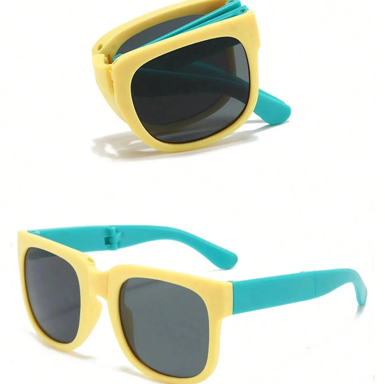 Foldable Sunglasses for Kids 1pc (Random Colour)
