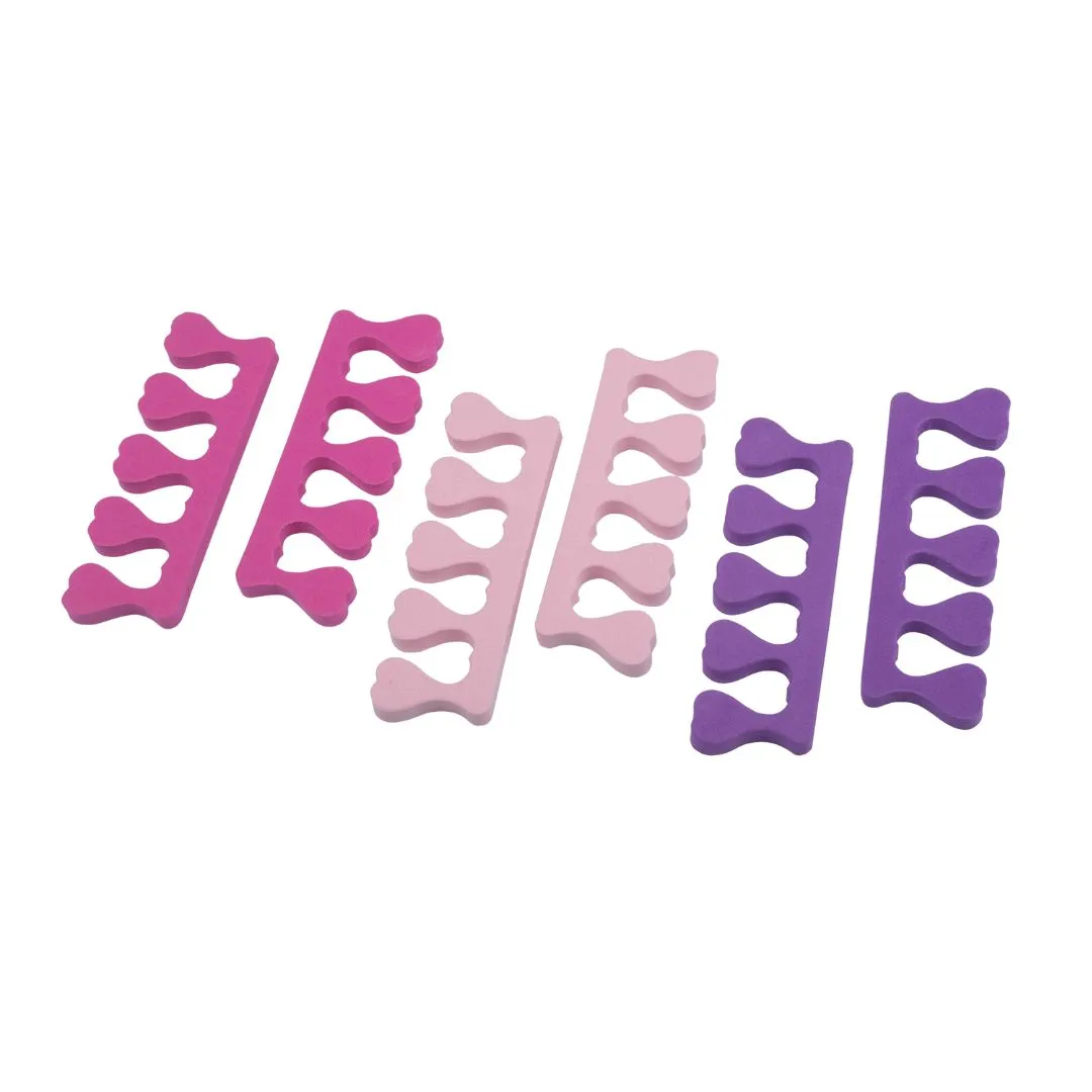 FOLELLO Nail Grooming Kit with Stainless Steel Foot Scrubber, Large Nail Cutter, Pedicure/Nail Brush, Pumice Stone, Double Sided Nail Buffer/Filer & 2 pcs Nail Separators Sponges (Pack of 8)