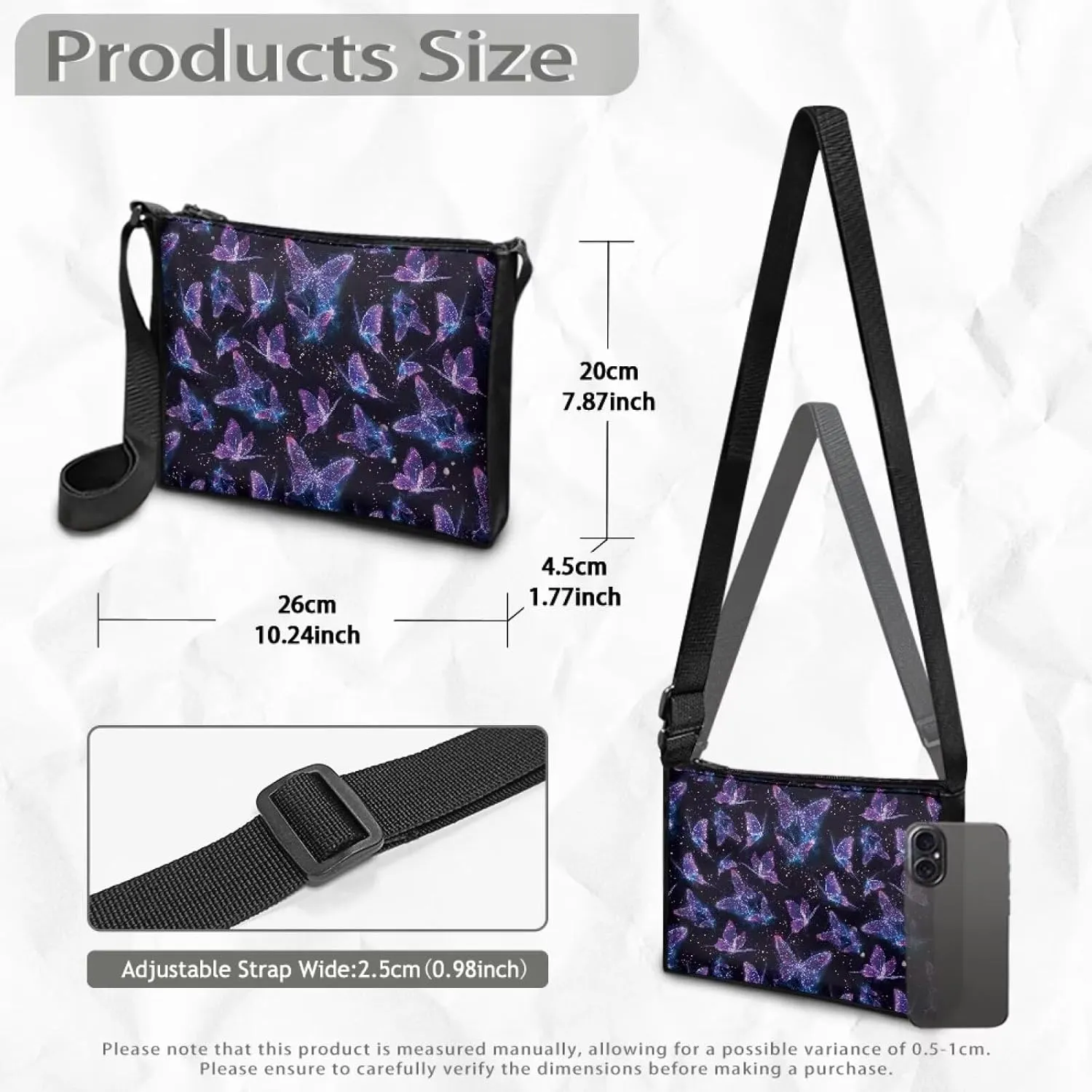 FOR U DESIGNS Travel Shoulder Bag Cardinal Heart for Women Trendy Crossbody Bags Lightweight Hobo Satchel Purses