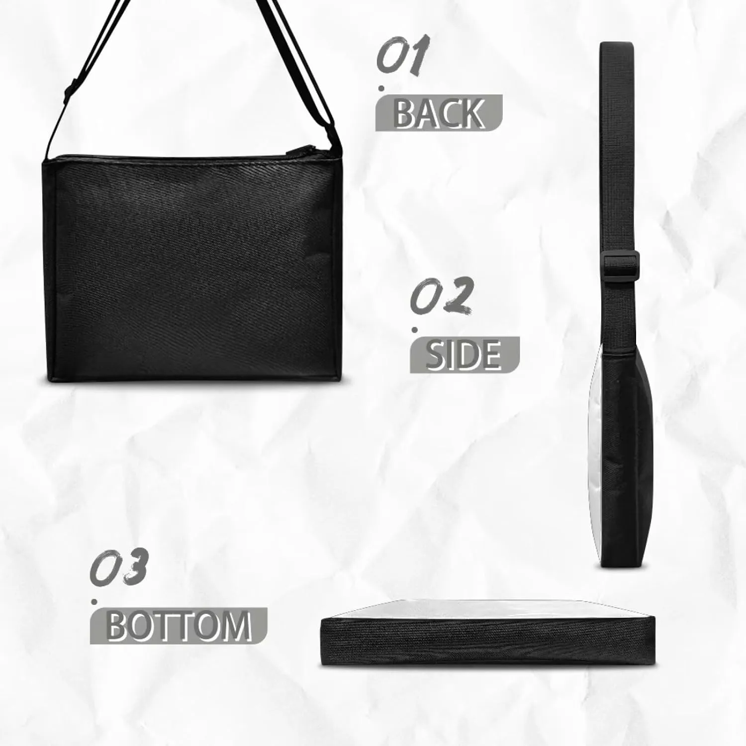 FOR U DESIGNS Travel Shoulder Bag Cardinal Heart for Women Trendy Crossbody Bags Lightweight Hobo Satchel Purses