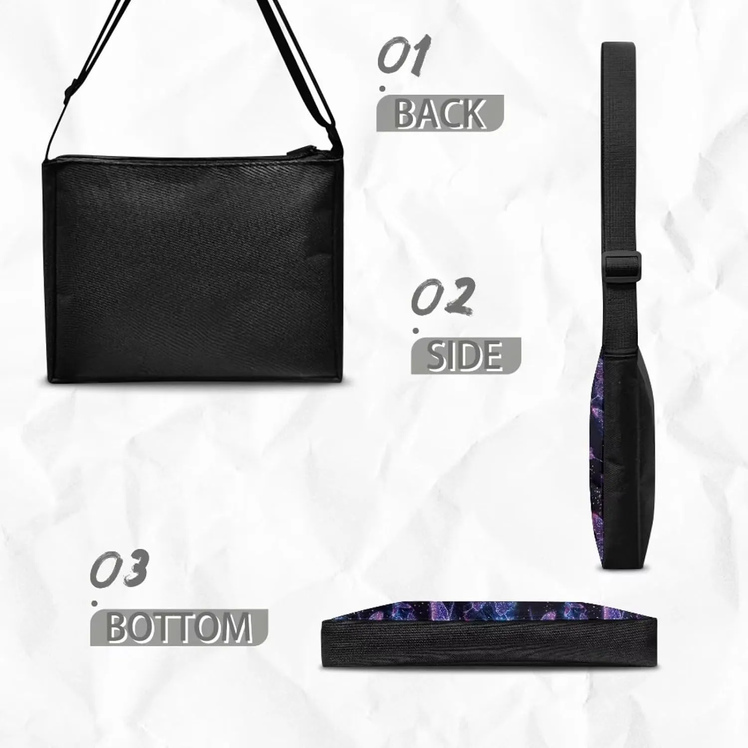 FOR U DESIGNS Travel Shoulder Bag Cardinal Heart for Women Trendy Crossbody Bags Lightweight Hobo Satchel Purses