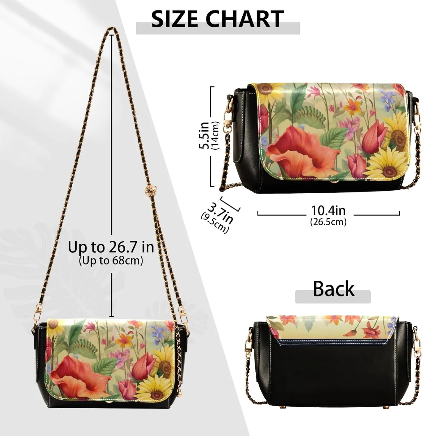 GAIGEO Colorful Geometrical Ornament with Stylized Women's Crossbody Bags, Crossbody Purses for Women Leather