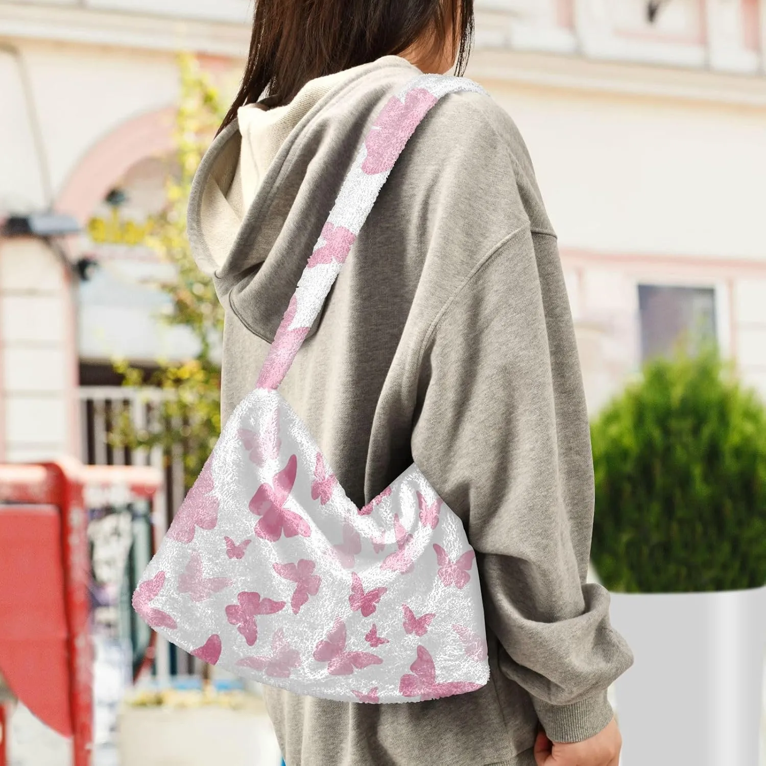 GAIGEO Daisy Flower Floral Polka Dot Womans Shoulder Bag, Woman Handbags, Book Bags for Women