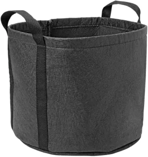 Gardener's Supply Company Best Heavy Duty Grow Bag | Durable & Reusable Outdoor Fabric Pots with Handles for Plants, Flowers and Vegetables | 12.5" Diameter x 11" High Holds 20 Quarts of Soil - Black