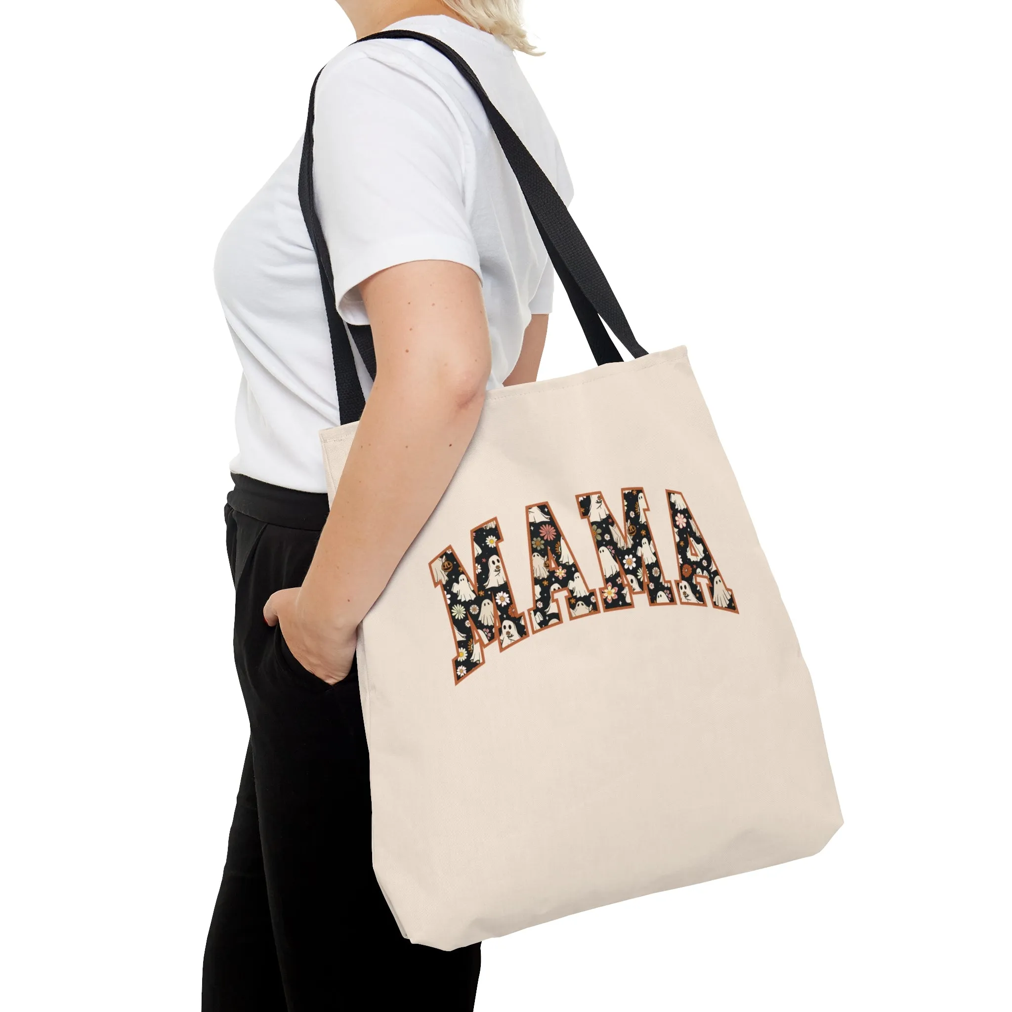 Ghostly Blossom Mama Tote Bag