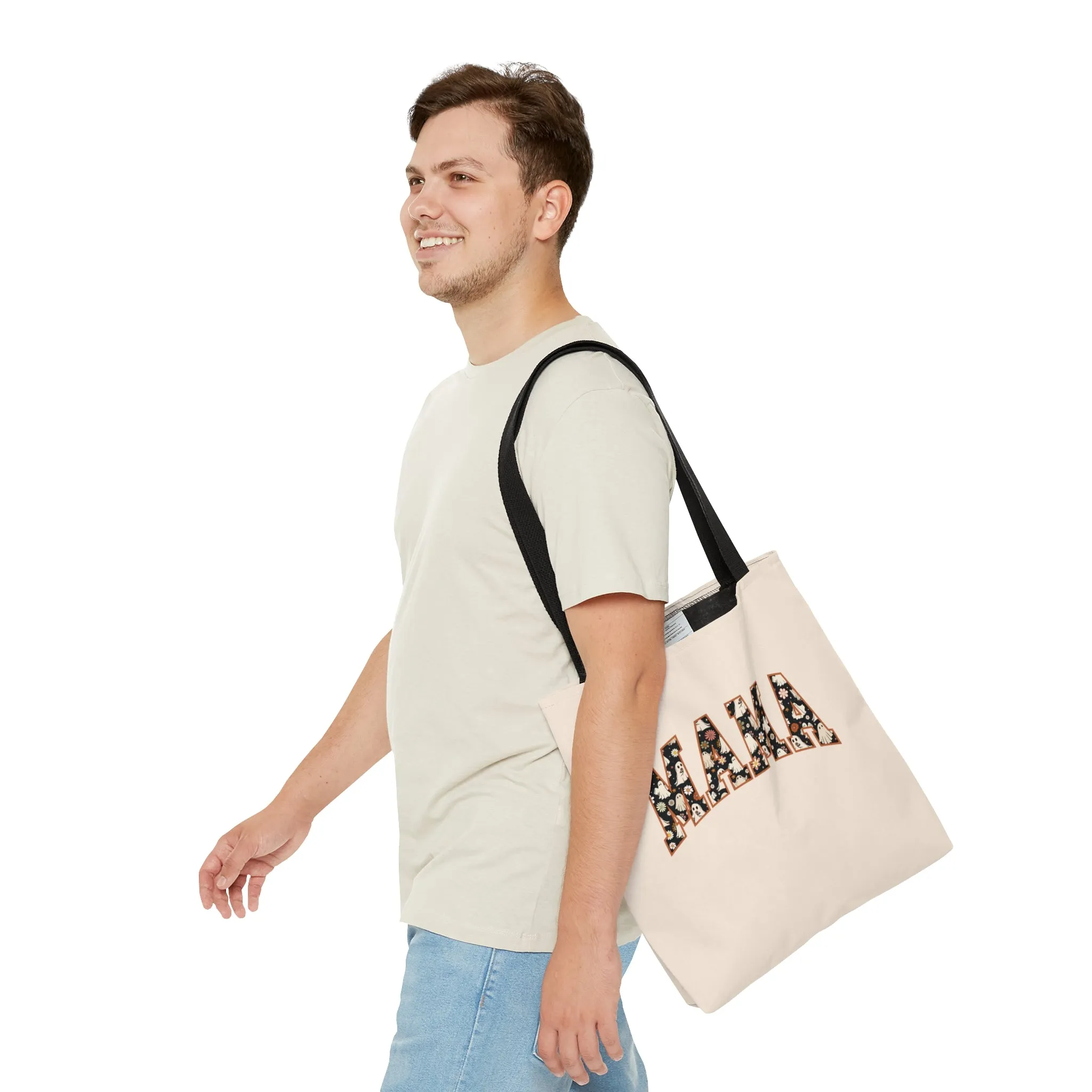 Ghostly Blossom Mama Tote Bag