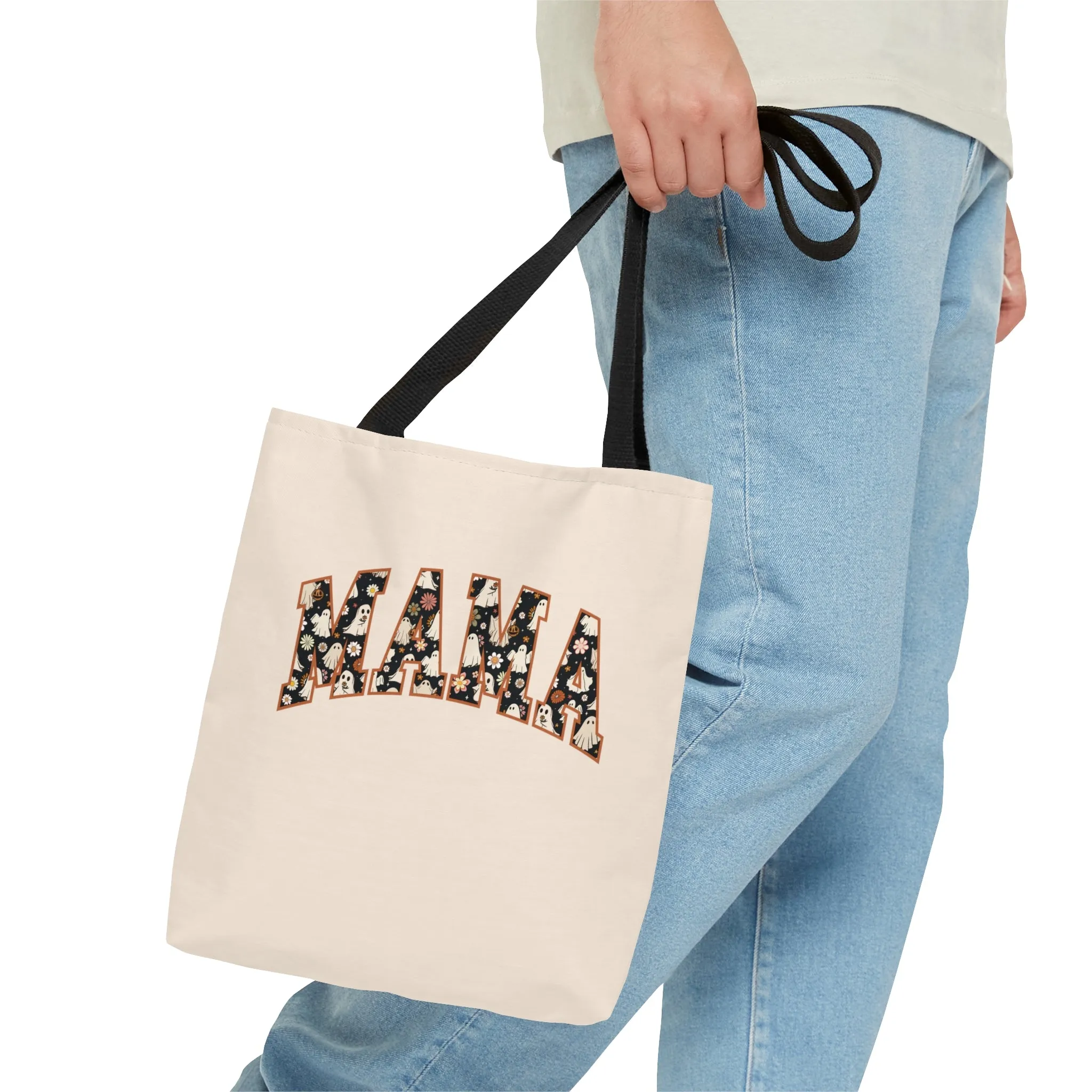 Ghostly Blossom Mama Tote Bag