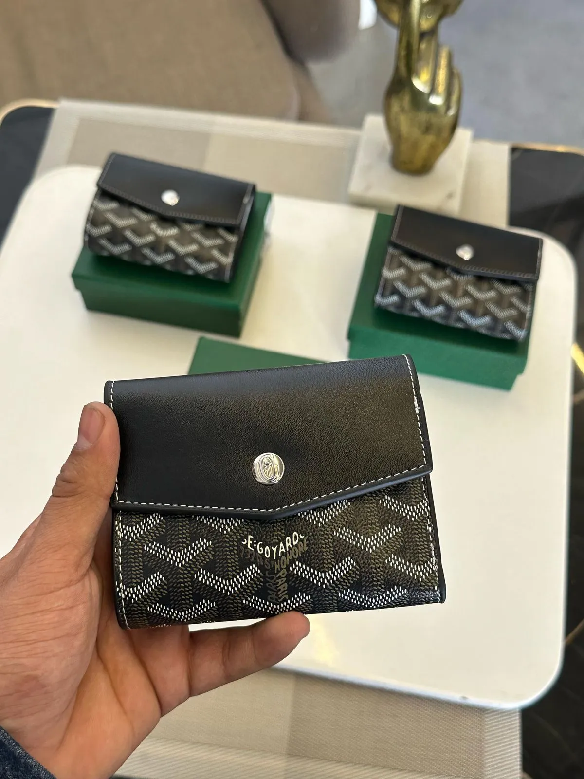 GOYARD THREE FOLD WALLETS