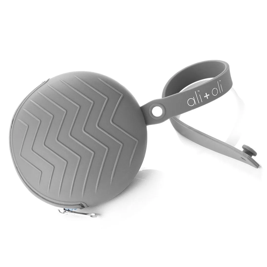 Gray Pacifier Case Holder