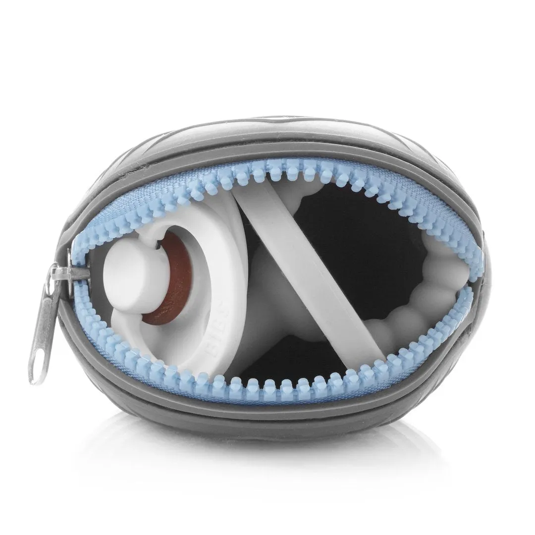Gray Pacifier Case Holder