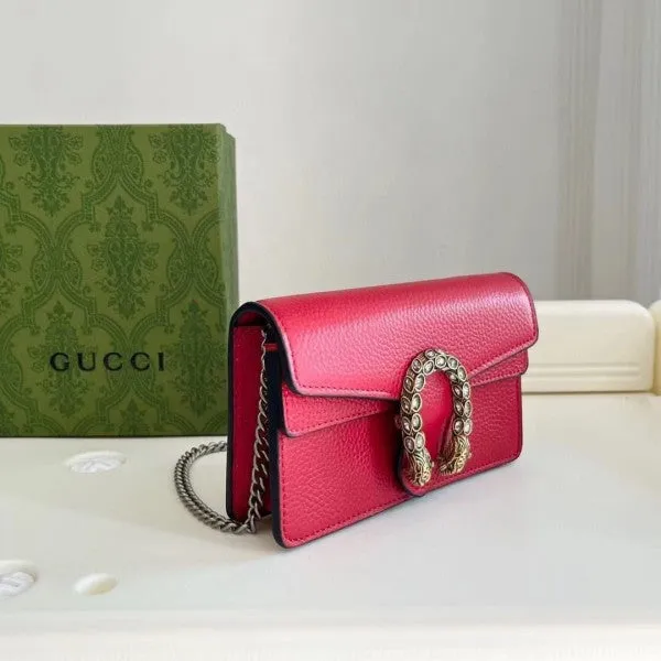 Gucci Dionysus GG Supreme Shoulder Bag With OG Box & Dust Bag