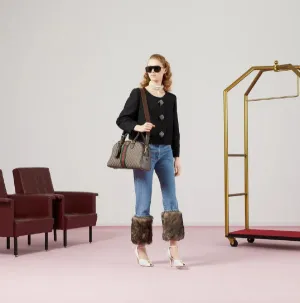 GUCCI Medium Ophidia GG Top-Handle Bowling Bag