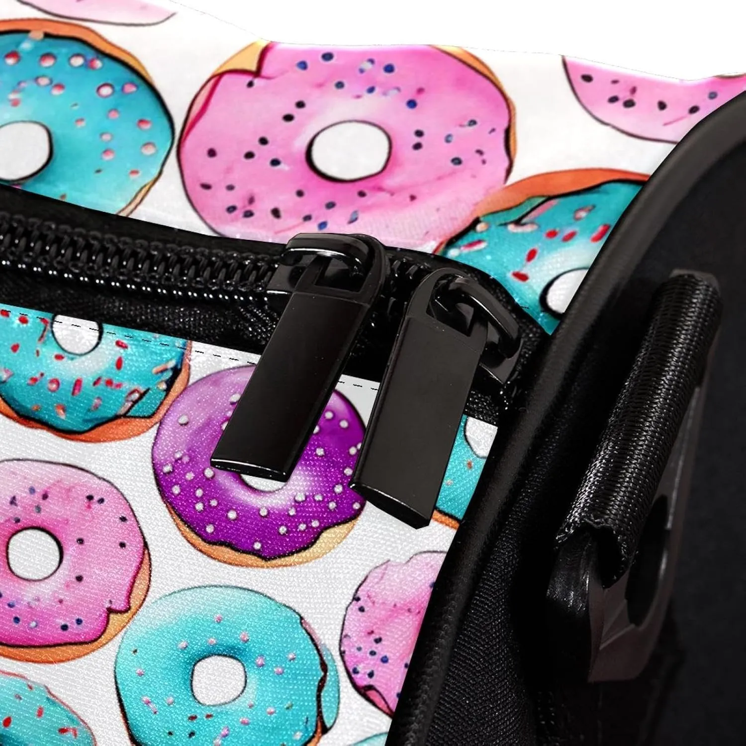 Gym Bags for Women,Duffle Bag for Travel,Dessert Colorful Donut Sweets,Gym Bag for Men