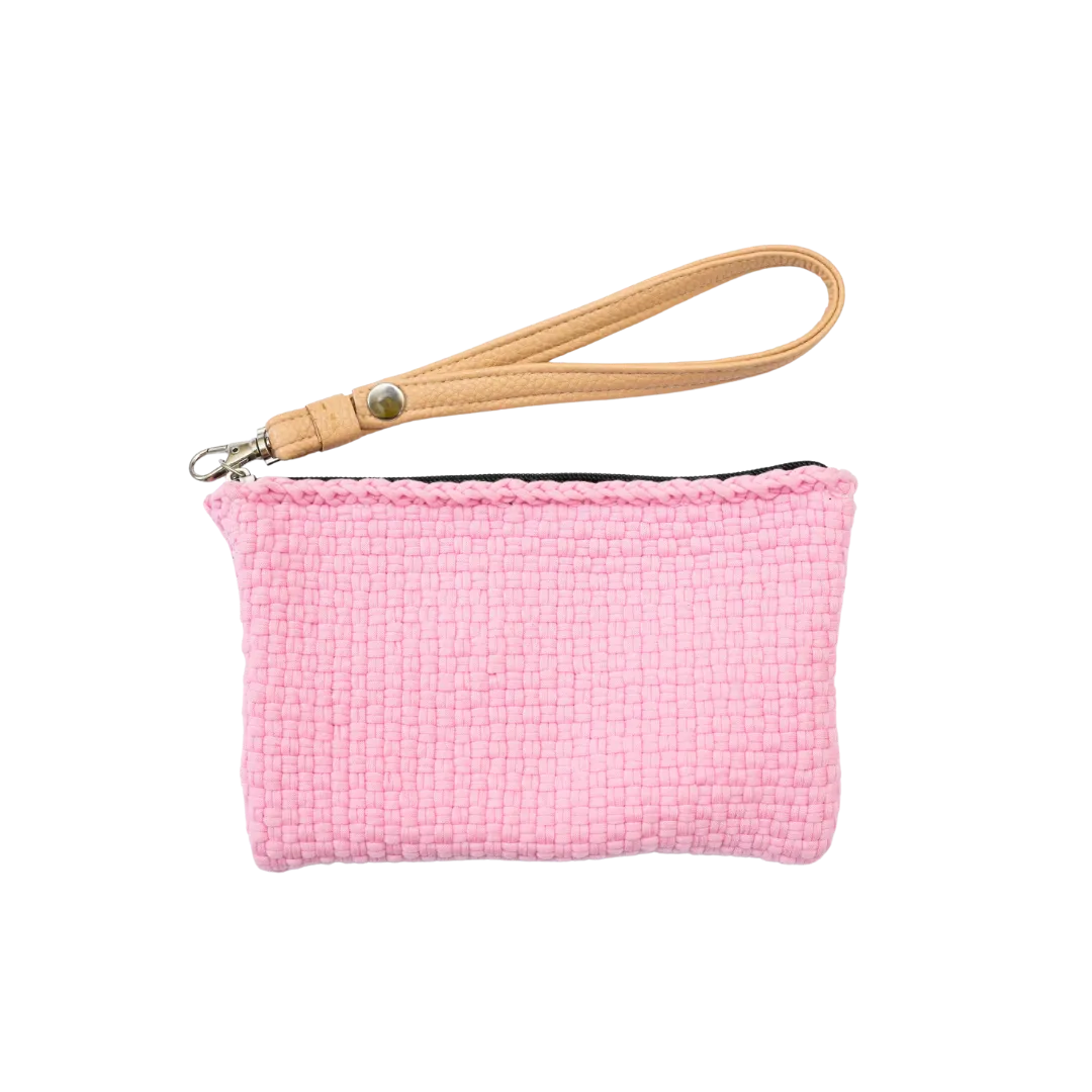 HABI Footwear and Lifestyle Handwoven Wristlet Pouch